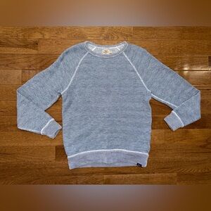 Faherty Whitewater Crewneck Textured Sweater Size S